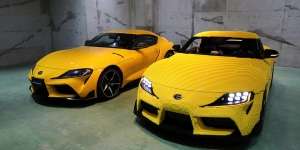 Keren! Toyota GR Supra dari Lego Ini Bisa Dikendarai