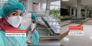 Pamer RS Sepi Pasien Covid, Dokter Cantik: Kado Terindah HUT RI Ke-76