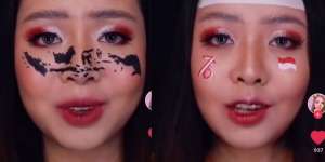 Layak Viral! Seleb TikTok Buat 7 Gaya Riasan Bertema Kemerdekaan Selama 48 Jam