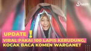 Viral Pakai 100 Lapis Kerudung, Ngakak Baca Komen Warganet