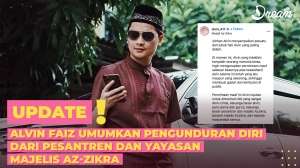 Alvin Faiz Mundur Az-Zikra, Ini Alasannya