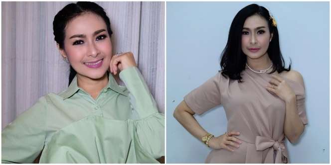10 Potret Cantik Iis Dahlia dengan Kumis Tipisnya