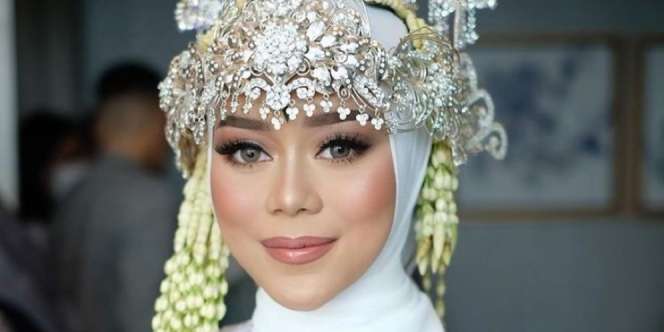 Pesona Lesti Kejora Saat Akad Nikah, Lebih Anggun dan Dewasa