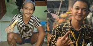 Dulu Kuli Bangunan, Anak Pemulung Itu Kini Jadi Polisi, Emaknya Langsung Nangis