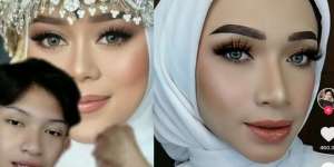 Tutorial Tiru Makeup Lesti Kejora Saat Akad Nikah, Hasilnya Bikin Pangling