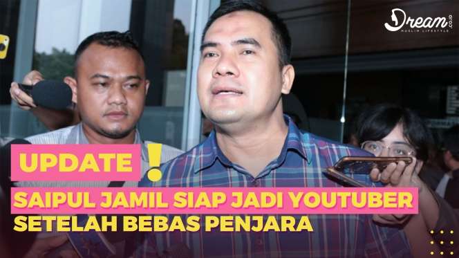 Bebas dari Penjara, Saipul Jamil Jadi YouTuber
