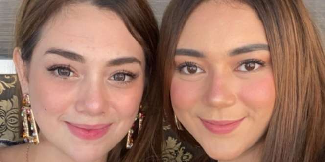 Potret Thalita Latief dan Celine Evangelista, bak Anak Kembar