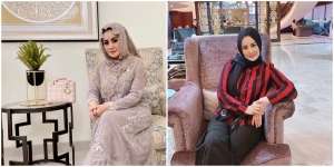 10 Potret Cici Paramida Berhijab, Cantik dan Awet Muda