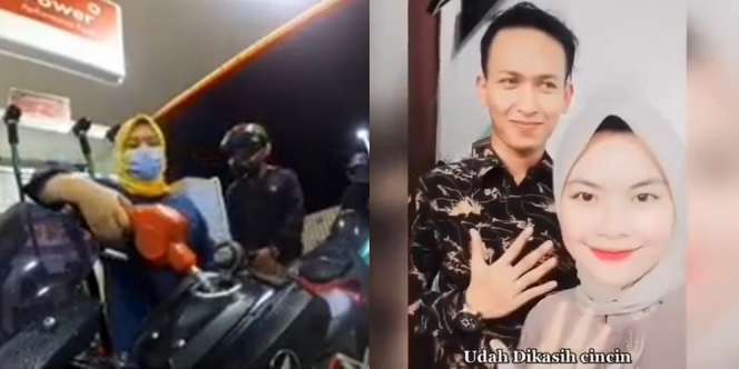 Dulu Kasih Cokelat ke Gadis Penjaga SPBU, Kini Jadi Suami Istri