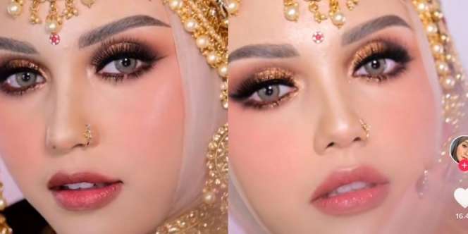 Transformasi Makeup Ala India, Warganet: 'Mirip Rani Mukerji'