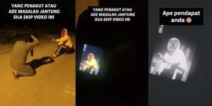 Lihat Hasil Pemotretan Malam Ada Pocong, 3 Pria Lari Terbirit Sampai Lupa Motor