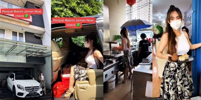 8 Foto Mewahnya Rumah Ci Lina, Penjual Bakmie Seksi yang Viral
