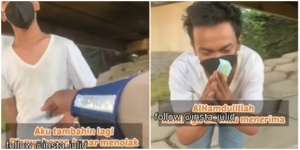 Video Haru Remaja Tinggal di Kolong Jembatan Sempat Tolak Bantuan Polisi