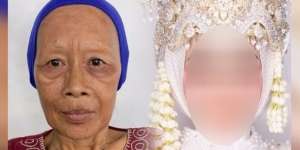 Viral Transformasi Makeup Nenek Keriput Jadi Gadis Muda Lagi