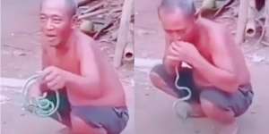 Berlagak Seperti Penakluk Ular, Pria Ini Malah Alami Kejadian Tak Terduga
