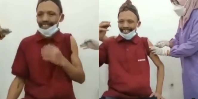 Ingat Sumanto 'Kanibal' Pemakan Mayat? Ekspresinya Saat Divaksin Ramai Disorot