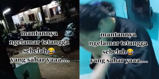 Mantan Kekasih Lamar Tetangga Sebelah Rumah, Gadis Ini Auto Baper