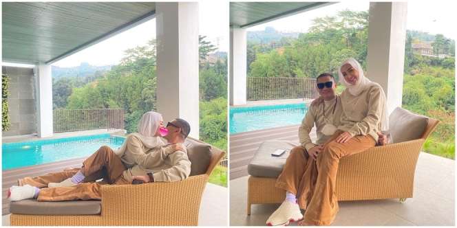 6 Potret Ciuman Bella Shofie dan Sang Suami, Tuai Kritik Pedas