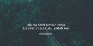 90 Kata-Kata Sindiran Bahasa Jawa, Wakili Perasaan Banget