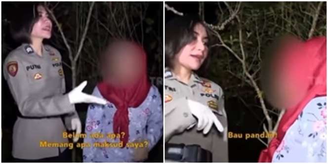 Polwan Ciduk Wanita di Tempat Gelap dan Cium Bau Aneh: Dilap Pakai Jilbab, ya?
