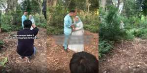 Seram, Foto Prewedding di Hutan, Fotografer Nampak Ada 'Makhluk' Melintas