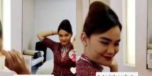 Tutorial Menata Rambut 55 Detik ala Pramugari