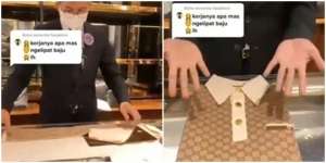 Pria Ini Minta Maaf karena Kerja Jadi Tukang Lipat Baju, Gajinya Bikin Melongo