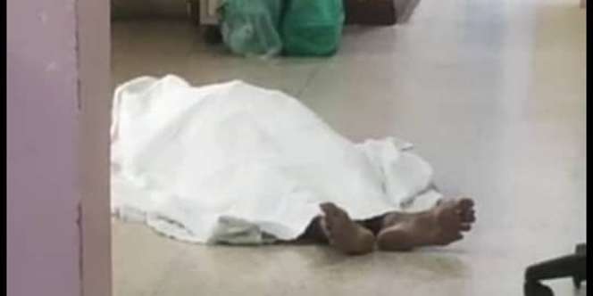 Miris, Pasien Covid-19 Lansia Meninggal Tergeletak di Lantai Rumah Sakit