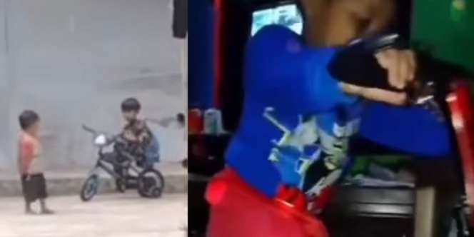 Tak Tega Lihat Anak Malu Pinjam Sepeda Teman, Ibu Lakukan Hal Mengharukan