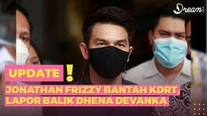 Jonathan Frizzy Bantah KDRT, Lapor Balik Dhena Devanka