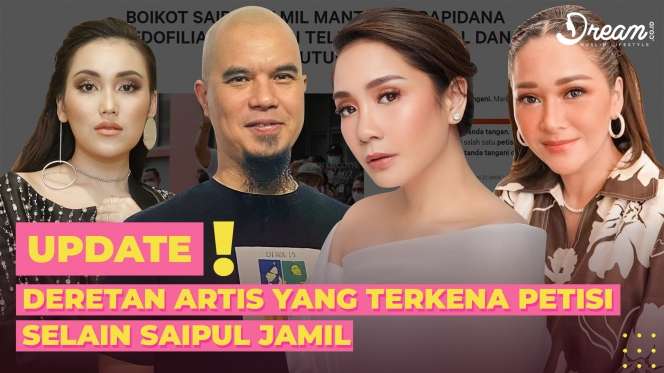 Deretan Artis yang Terkena Petisi Selain Saipul Jamil