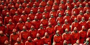 Rayakan Hari Jadi ke-73, Korut Gelar Parade Militer Berhazmat Tengah Malam
