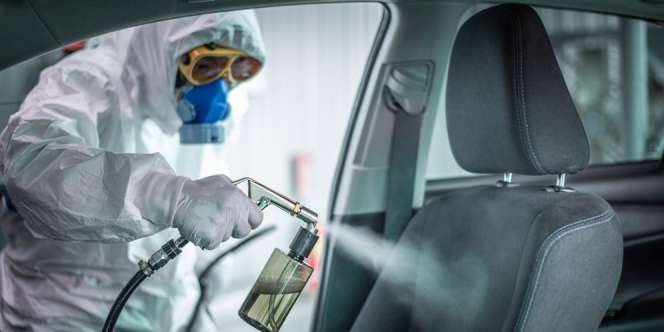 Jangan Sembarang Semprotkan Disinfektan ke Mobil, Bahaya!