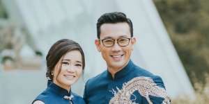 Aksi Nekat Denny Sumargo Bareng Istri Joget di Jalanan New York