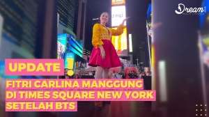 Fitri Carlina Manggung di Times Square New York Setelah BTS