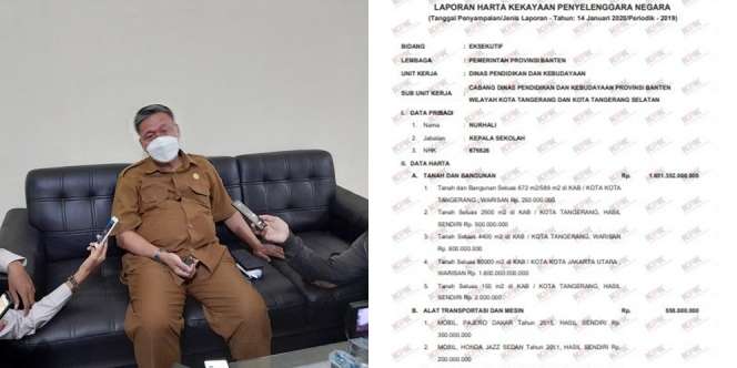 Harta Rp1,6 T, Kepala Sekolah di Tangerang Tetap Sederhana, Rumah Dekat Kuburan