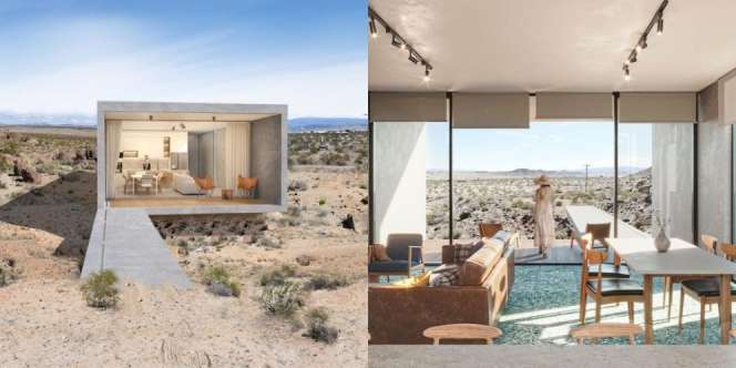 Rumah Modern Minimalis di Tengah Gurun Ini Harganya Bikin Pingsan