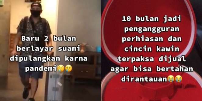 Pilu! Baru 2 Bulan Berlayar Sudah Kena PHK, Pelaut Jual Cincin Kawin untuk Hidup