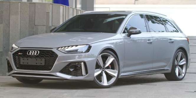 Station Wagon Gahar The New Audi RS 4 Mengaspal, Mesin Turbo Bikin Ngegas