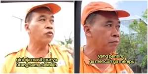 Bapak Tukang Parkir Dapat Rezeki dari Pengendara Mobil, Balas Budinya Bikin Haru