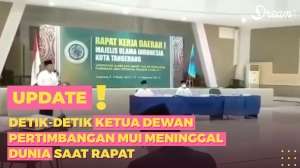 Detik-detik Ketua Dewan Pertimbangan MUI Meninggal Saat Rapat 