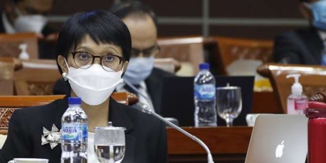 Menlu Retno Apresiasi Dukungan Vaksin AstraZeneca dari Prancis untuk RI