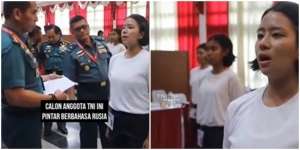 Keren, Gadis Peserta Tes TNI Ini Punya Kemampuan yang Bikin Kagum Banyak Orang