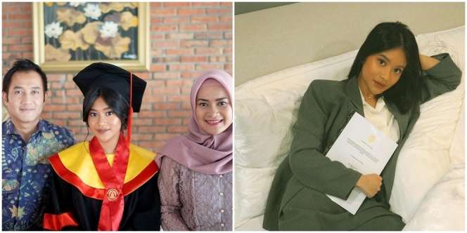 8 Momen Putri Ikke Nurjanah-Aldi Lulus, Berpredikat Cum Laude