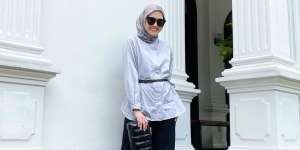 Tips Penggunaan Jumpsuit Monokromatik untuk Hijaber