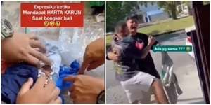 Viral 2 Cowok Kegirangan Temukan Kaus `Harta Karun` di Tumpukan Baju Bekas