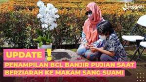Penampilan BCL Saat Ziarah ke Makam Suami Banjir Pujian