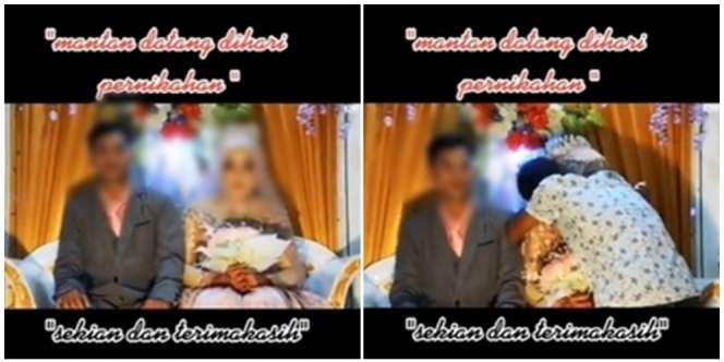 Pria Ini Nyanyi Lagu Pilu di Nikahan Mantan & Peluk Manten Wanita, Semua Nangis