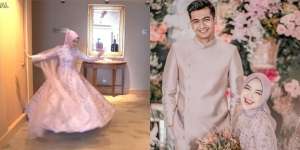 Detik-Detik Ria Ricis Masuk Ballroom Lamaran, Bak Princess!