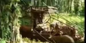 Viral Truk Masa Kolonial Jepang Maju Sendiri di Perkebunan, Rekayasa atau Nyata?